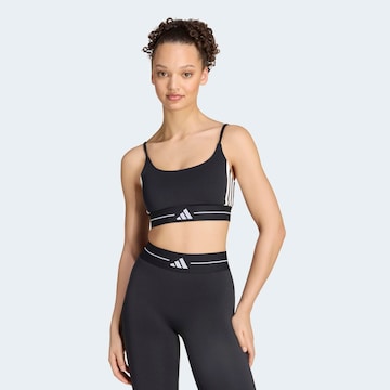 ADIDAS PERFORMANCE Bustier Sport-BH in Schwarz