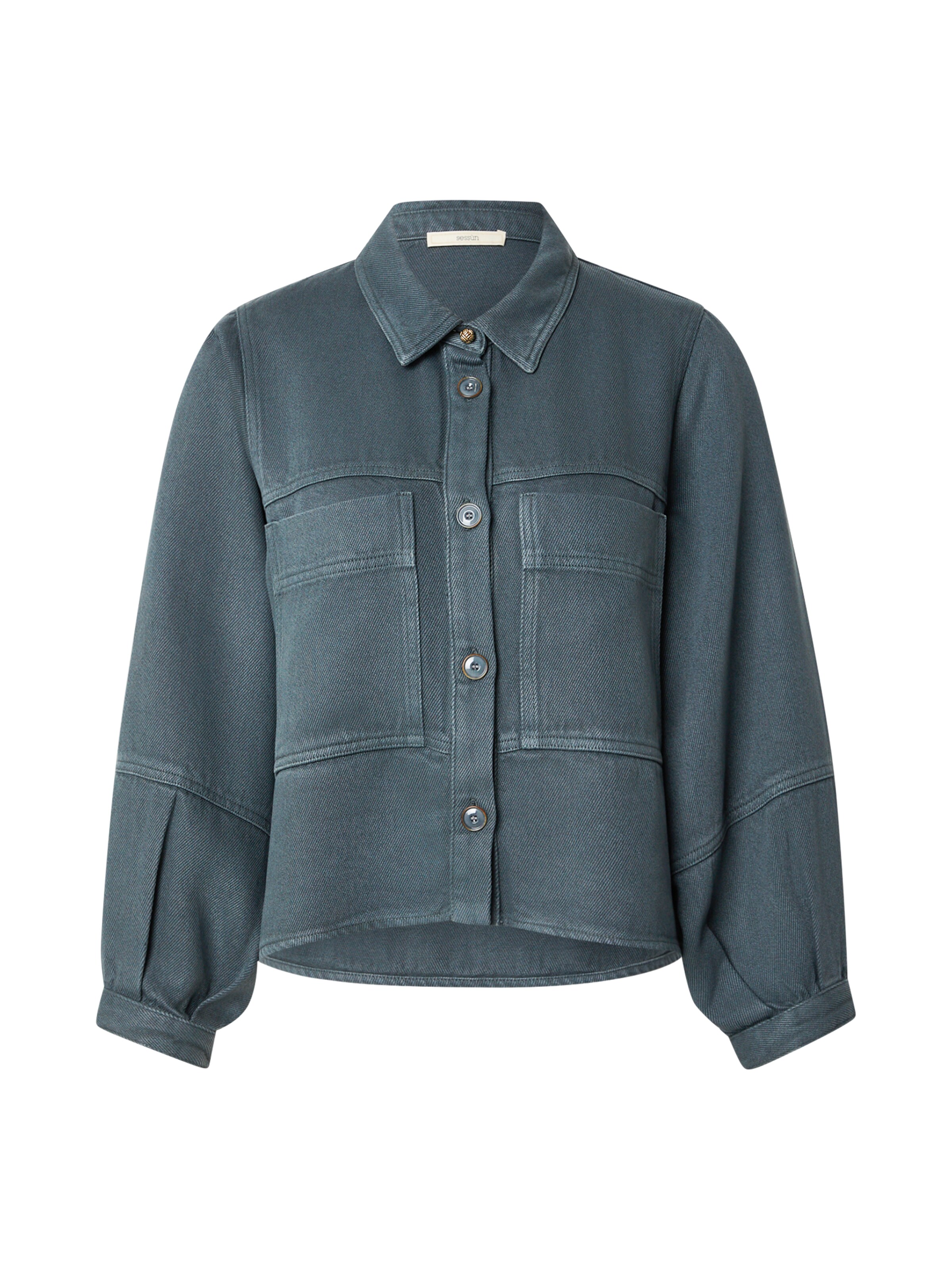 Chemisier 'Leone' sessun en gris : devant