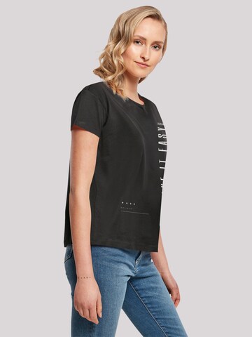 T-shirt 'Take It Easy' F4NT4STIC en noir