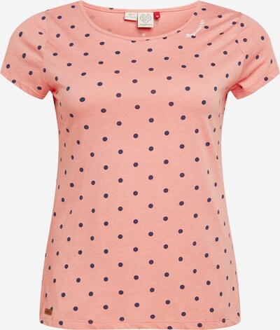 Ragwear Plus T-shirt en bleu nuit / saumon, Vue avec produit