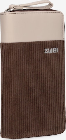 ZWEI Portemonnee 'EVA EV2' in Bruin: voorkant