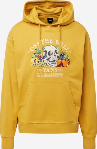 VANS Sweatshirt 'FROM THE GROUND UP' in Geel: voorkant