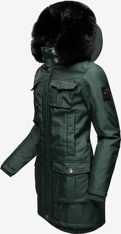 NAVAHOO Weatherproof jacket 'Tiniis' in Green