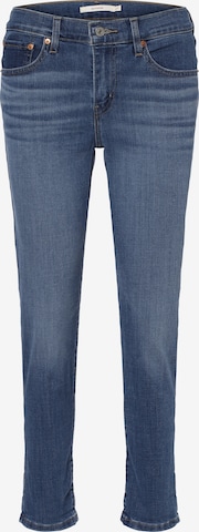 LEVI'S ® - Tapered Calças de ganga 'Mid Rise Boyfriend' em azul: frente