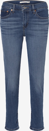 LEVI'S ® Jean 'Mid Rise Boyfriend' en bleu / noisette / rouge / blanc, Vue avec produit