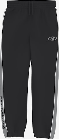 new balance - Pantalón en negro: frente