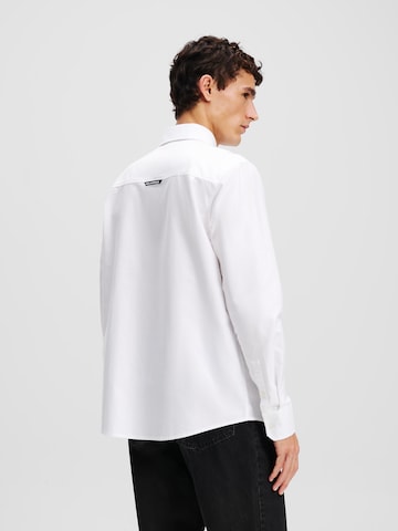 Karl Lagerfeld Regular fit Ing - fehér