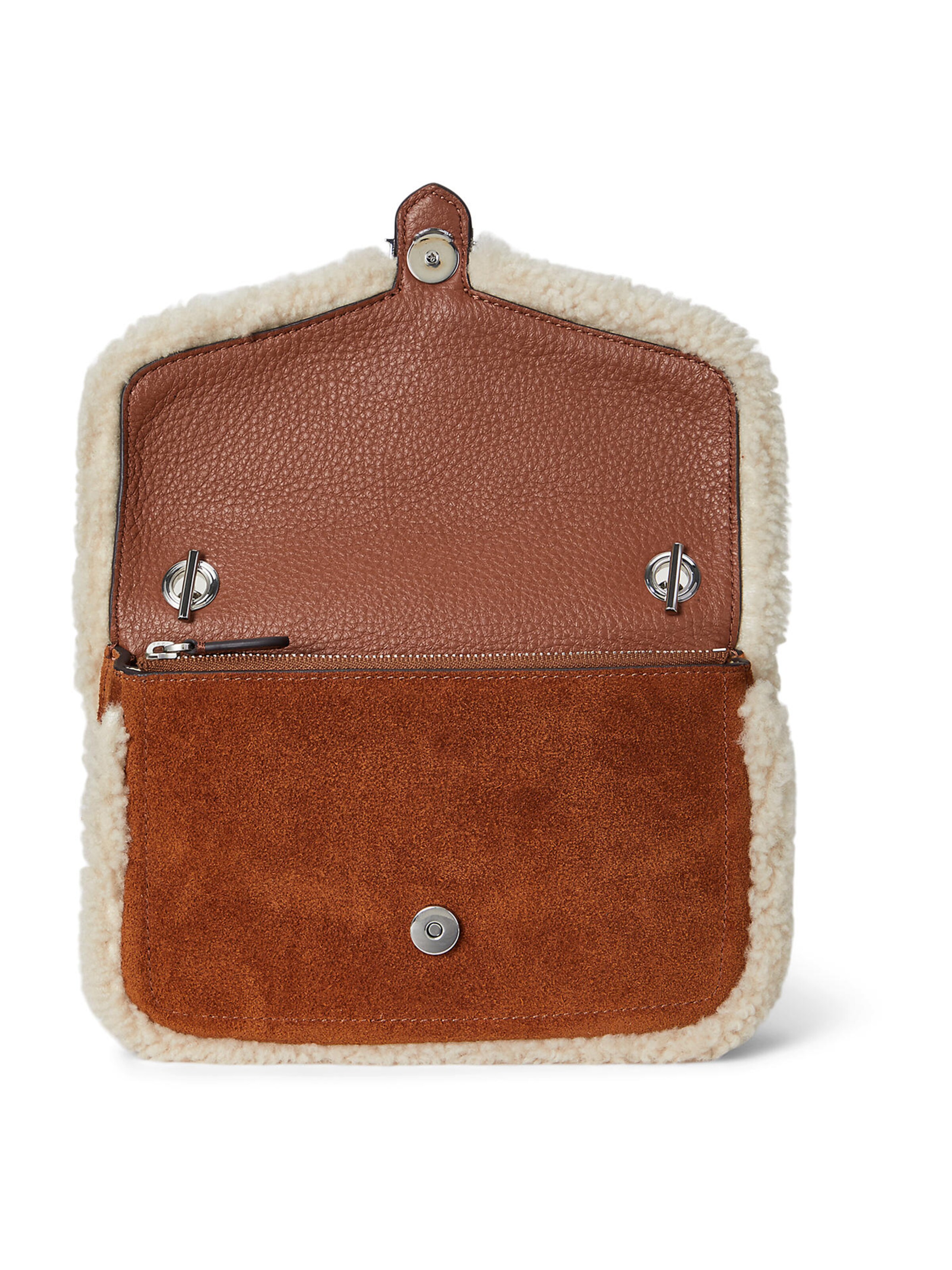 Lauren Ralph Lauren Torba na ramię 'BRADLEY' w kolorze brązowy