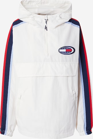 Tommy Jeans Демисезонная куртка 'ARCHIVE CHICAGO' в Белый: спереди