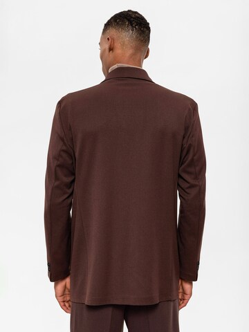 Comfort fit Giacca da completo di Antioch in marrone