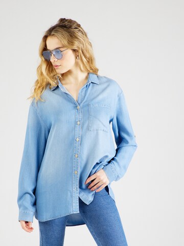 True Religion Blouse in Blauw: voorkant