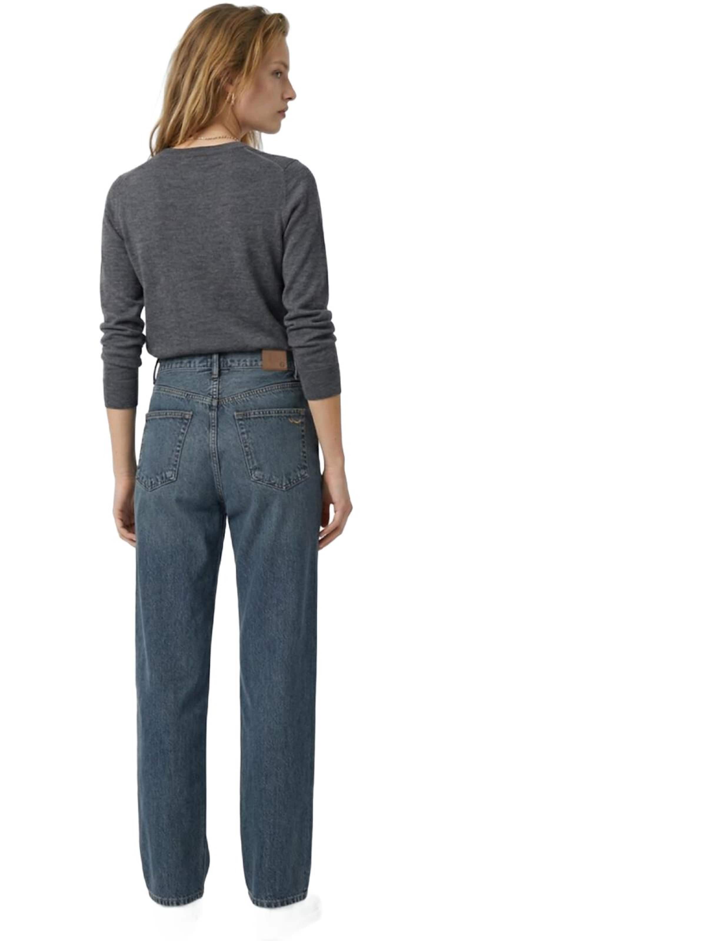 LTB Jeans Regular Jeans 'LTB Jeans Vanetta Straight Leg High Waist Mid Indigo Jeanshose' in Blauw