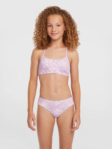 O'NEILL Bralette Bikini 'Essentials' in Purple: front