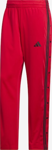 raudona ADIDAS SPORTSWEAR Standartinis Sportinės kelnės: priekis