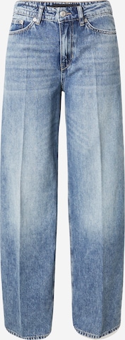 DRYKORN Wide leg Jeans 'Medley' in Blauw: voorkant