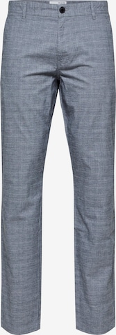 SELECTED HOMME - Pantalón chino en azul: frente