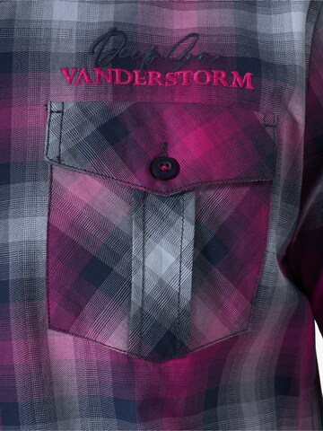 Jan Vanderstorm Comfort fit Button Up Shirt 'Hilsing' in Pink