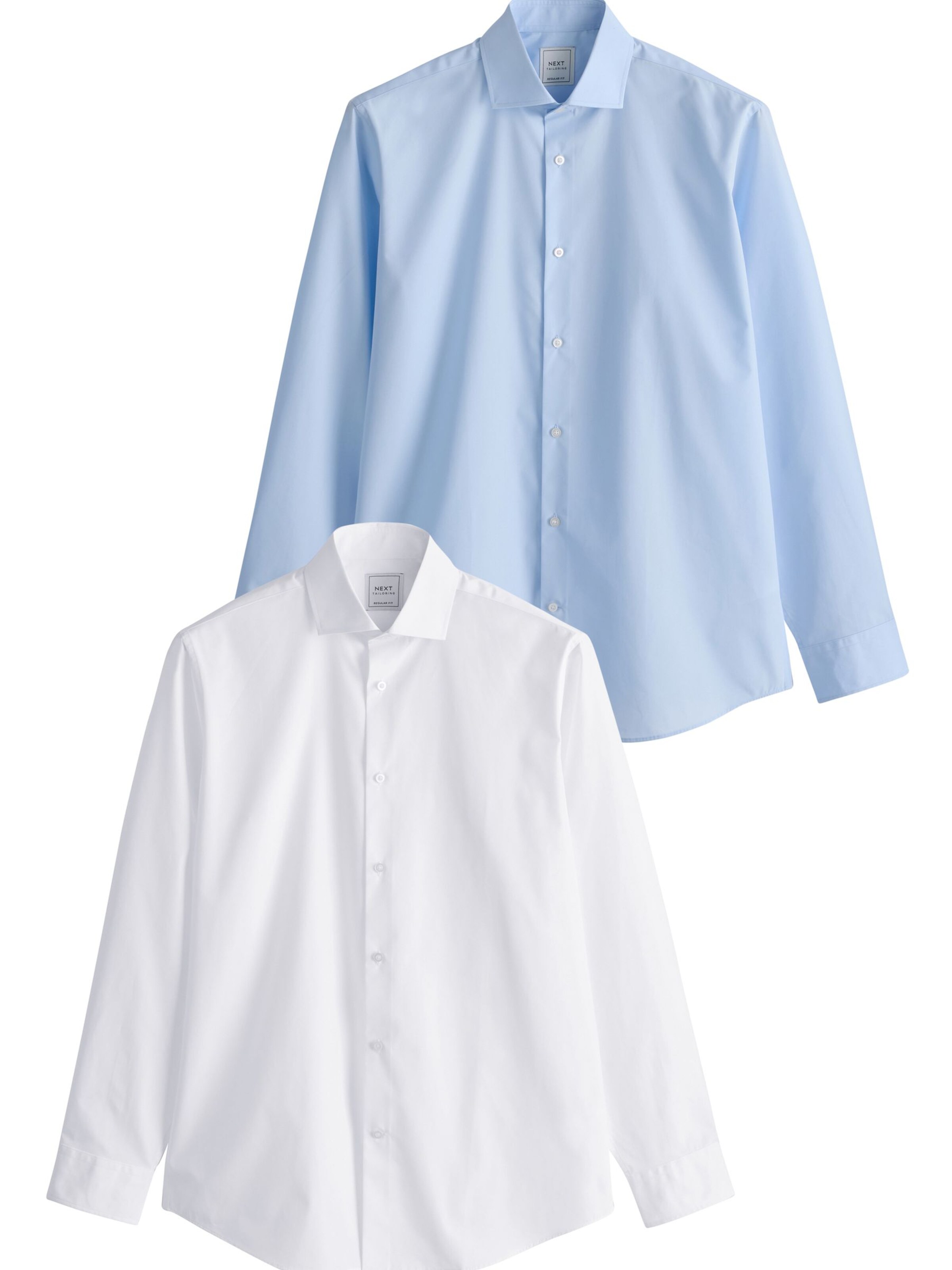 Cămașă de la Next pe albastru: față