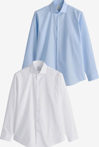 Next Overhemd in Blauw: voorkant