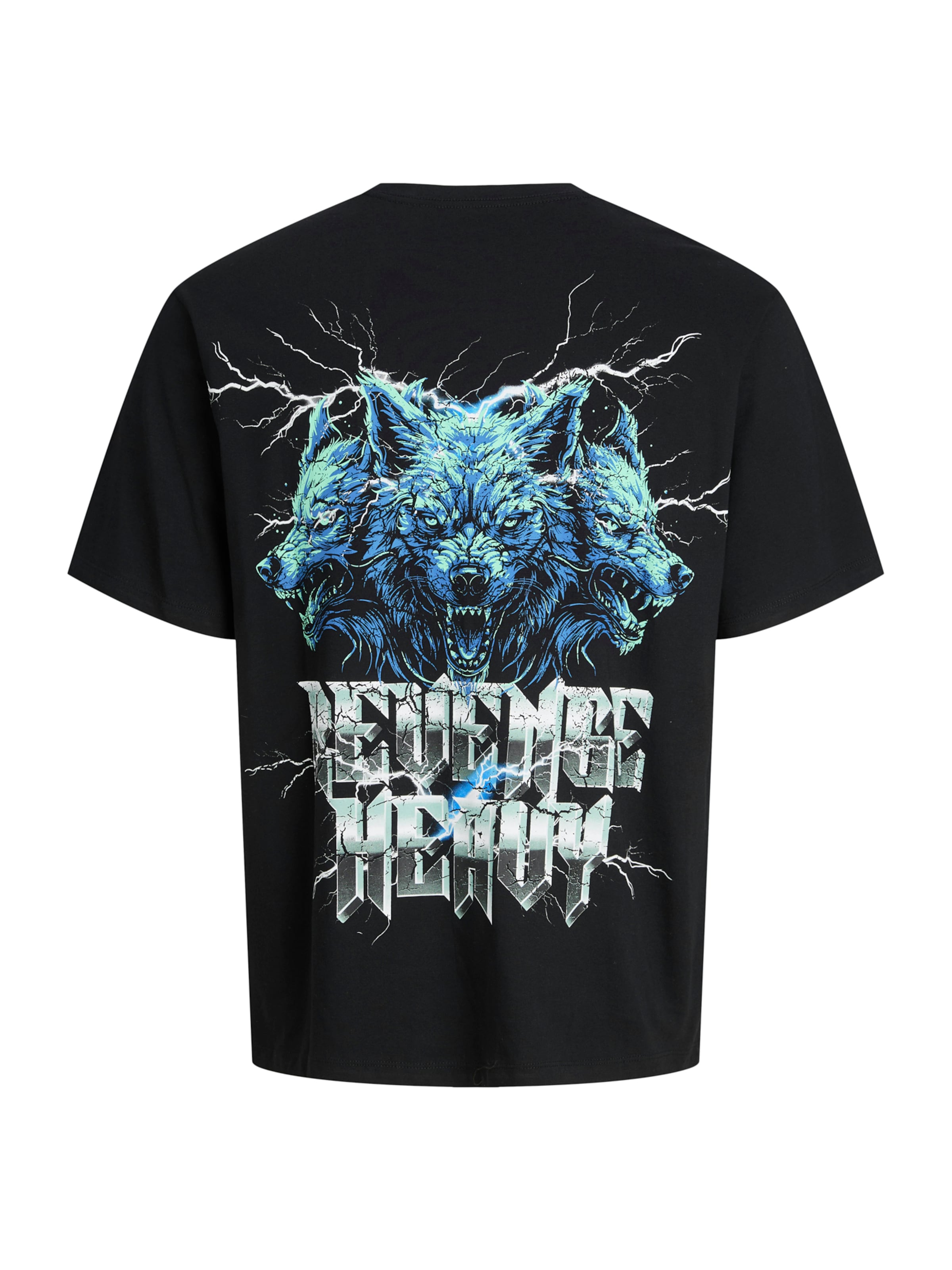 JACK & JONES Μπλουζάκι 'JOREaglerock Gallery' σε μαύρο