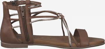 TAMARIS Strap Sandals in Brown