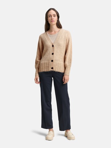 TOM TAILOR Knit Cardigan in Beige
