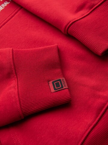Ombre - Sudadera en rojo
