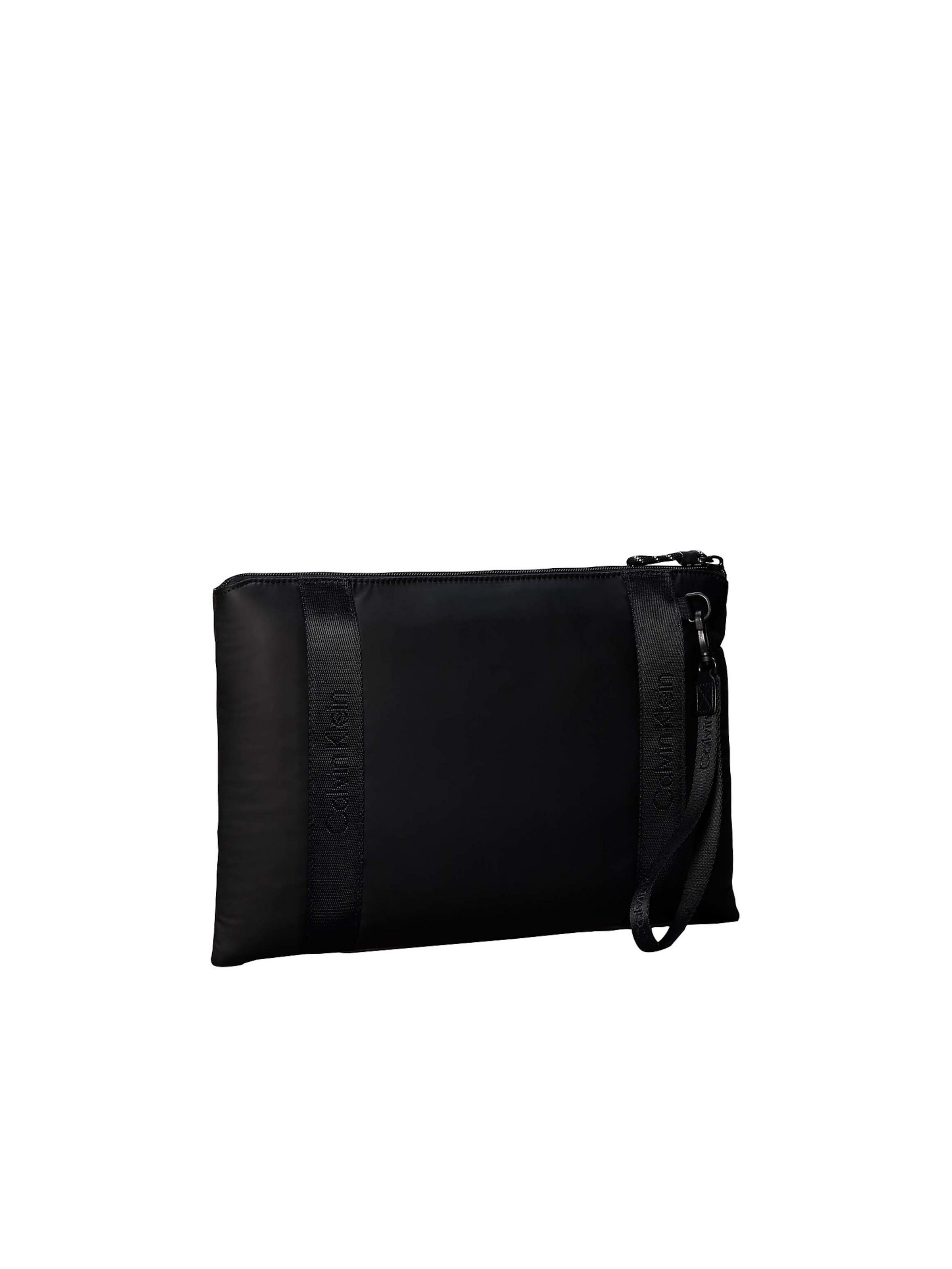Sac d’ordinateur portable Calvin Klein en noir