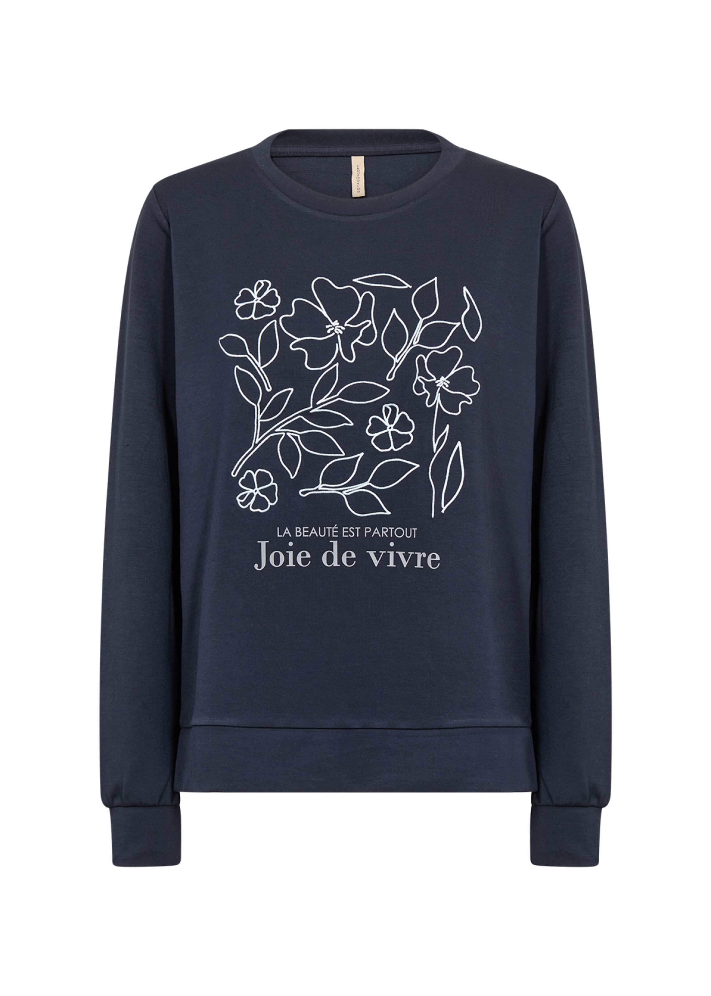 Soyaconcept Sweatshirt in Blue: front