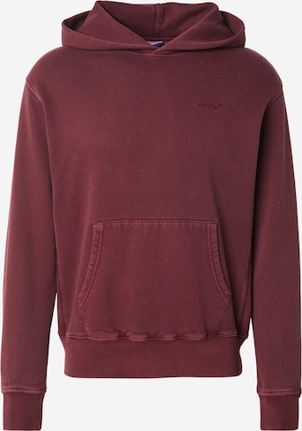 LEVI'S ® Collegepaita 'THE AUTHENTIC' värissä punainen: etupuoli