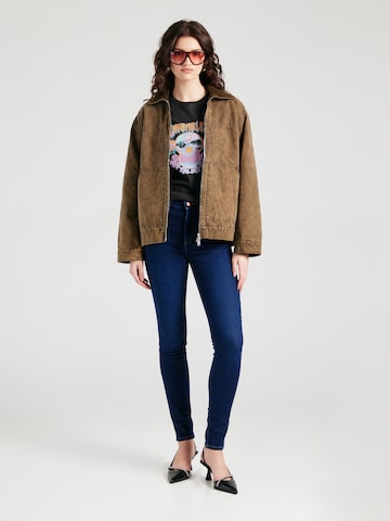 Skinny Jeans de la WRANGLER pe albastru