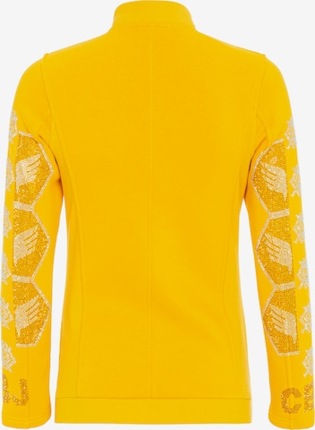 CIPO & BAXX Zip-Up Hoodie in Yellow