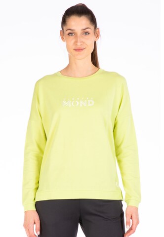 ViertelMond Sweatshirt 'Christienne' in Green: front