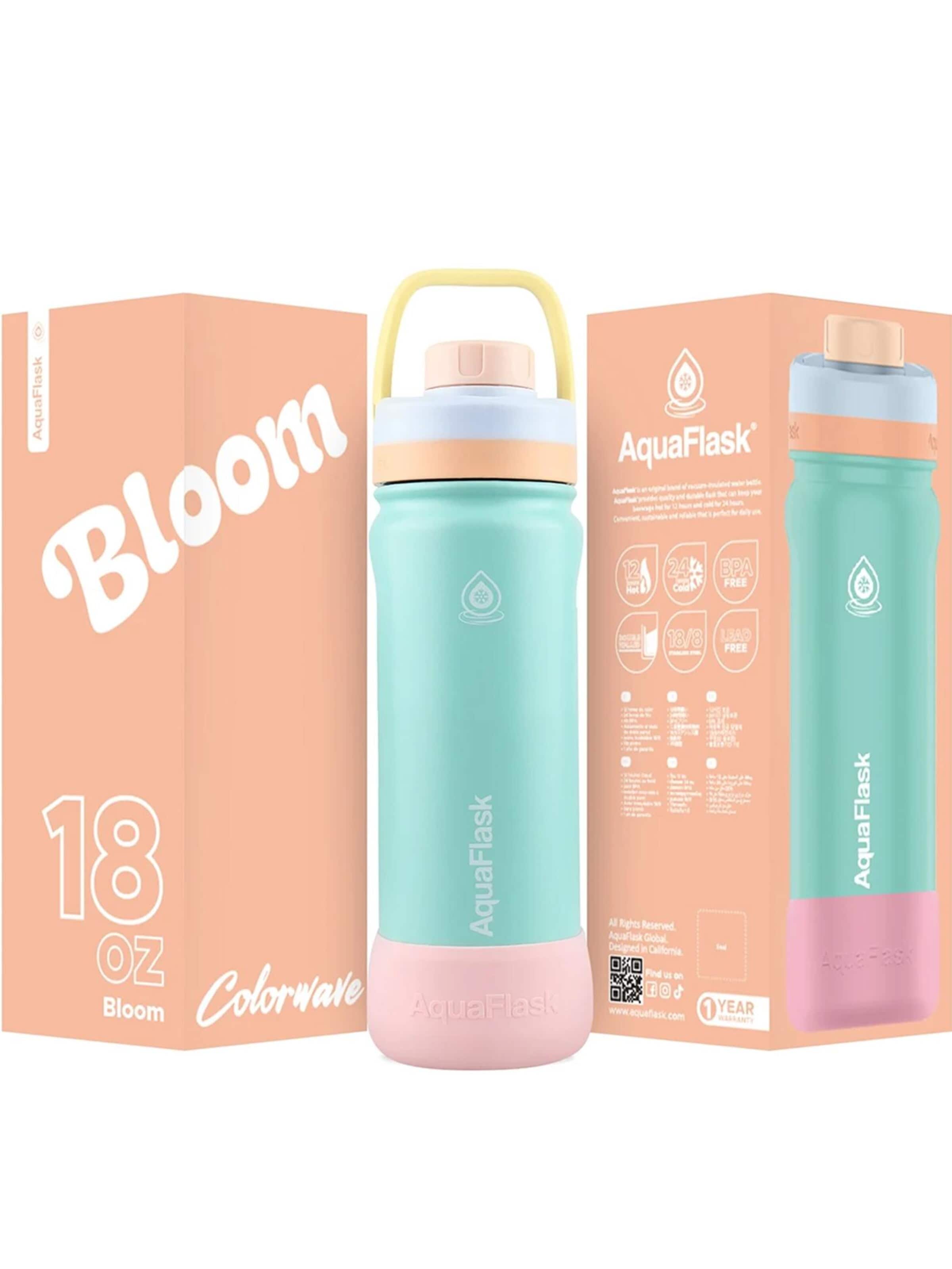 AquaFlask Láhev na vodu 'AquaFlask Termoláhev COLORWAVE 532 ml' – zelená