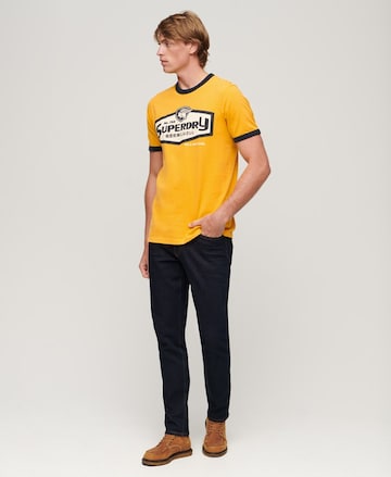 Superdry Shirt in Geel