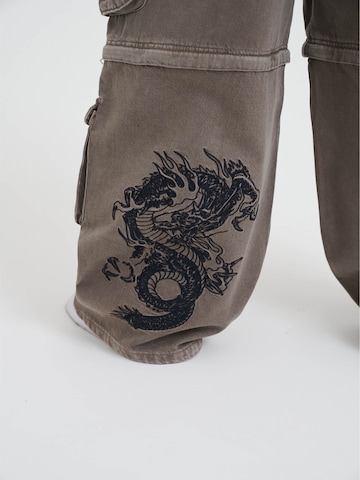 Loosefit Jean Ed Hardy en beige