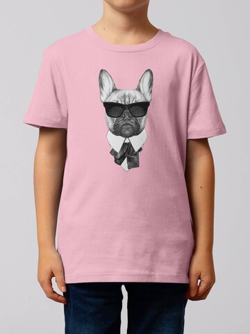 watabout.kids Shirt 'Ein Fescher Hund' in Pink