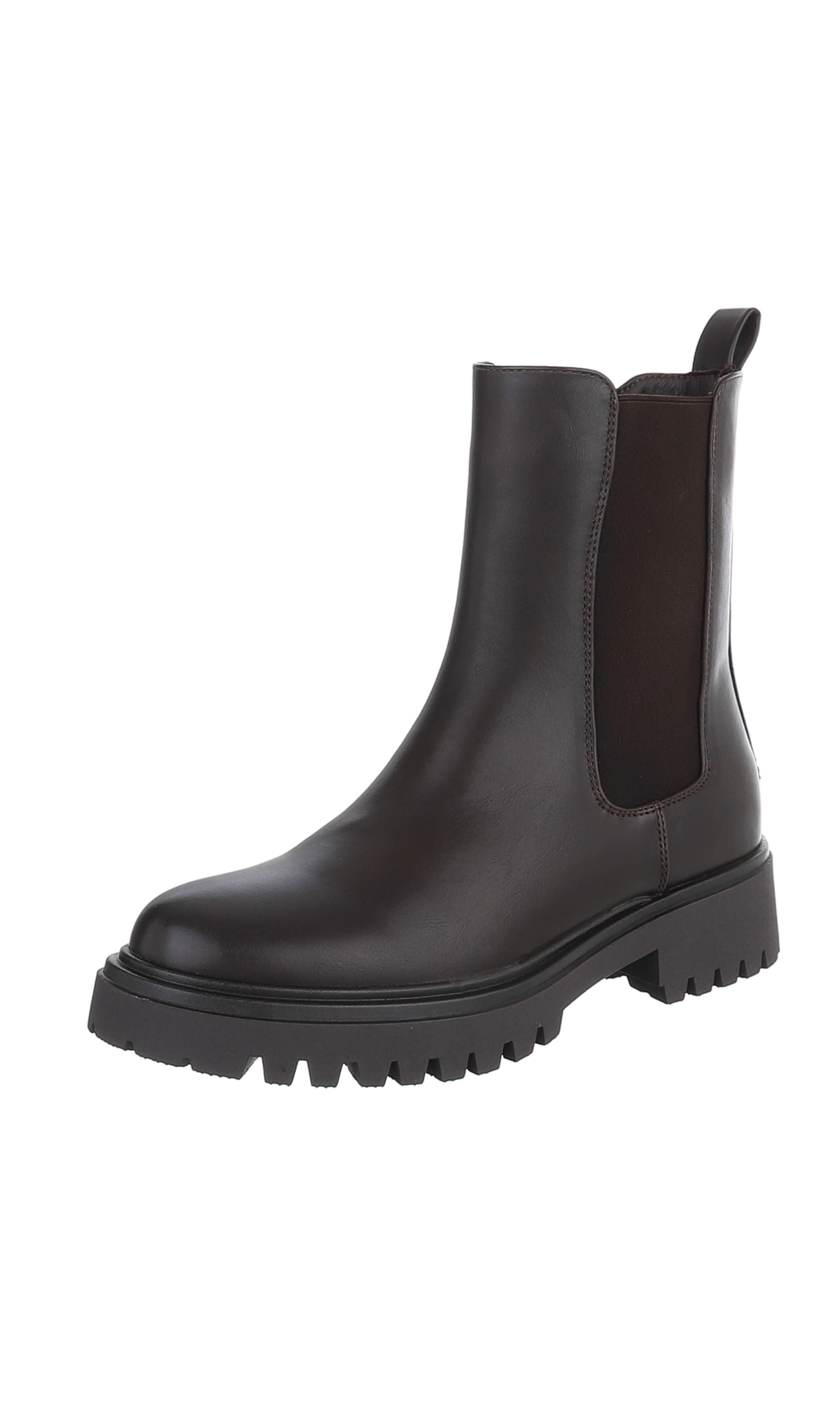 Ital-Design Ankle Boots in 36 in Dark brown, Item view