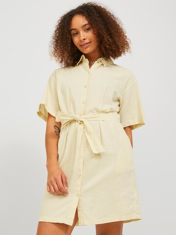 JJXX Shirt Dress 'ZIZI' in Beige: front