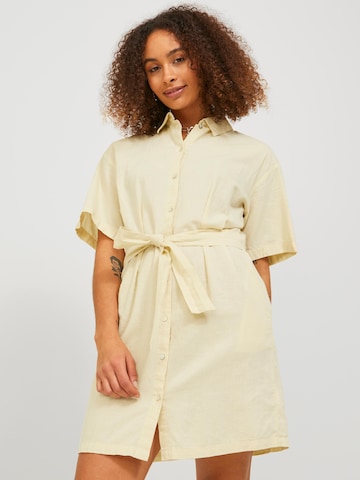 Robe-chemise 'ZIZI' JJXX en beige : devant