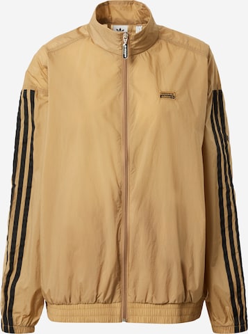 ADIDAS ORIGINALS - Chaqueta de entretiempo en marrón: frente