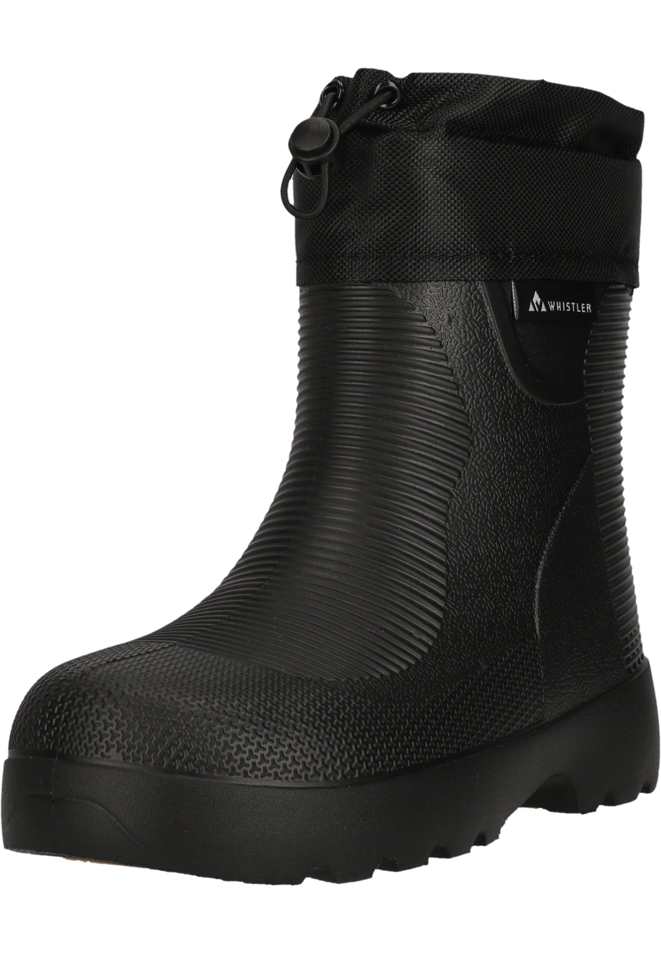 Whistler Gummistiefel 'Mogo' in Schwarz: Vorderseite