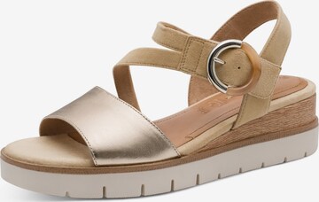 Tamaris Босоножки в Коричневый: спереди