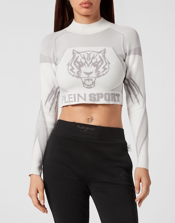 Plein Sport - Camisa funcionais em branco