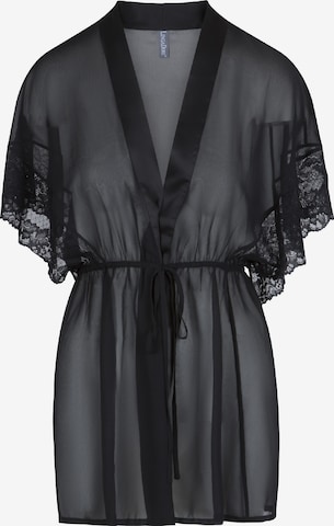 Robe de chambre LingaDore en noir : devant