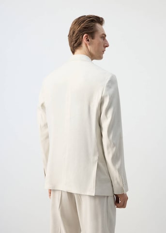 MANGO MAN Regular fit Suit Jacket 'Sakko Boston' in Beige