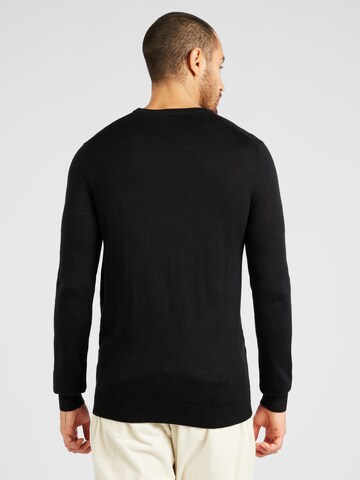 Bruun & Stengade Pullover 'Jupiter' in Schwarz