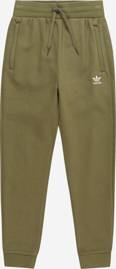 ADIDAS ORIGINALS Trousers 'Adicolor' in Olive / Light green, Item view