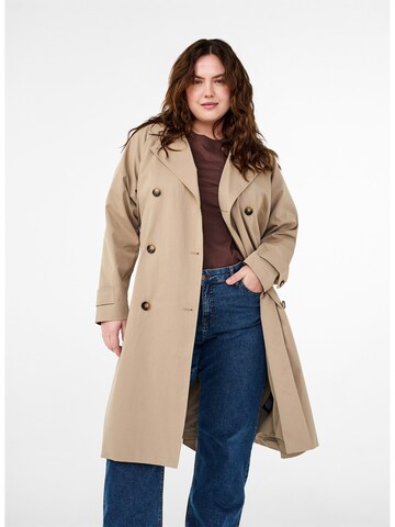 Cappotto di mezza stagione 'CLEO' di Zizzi in beige