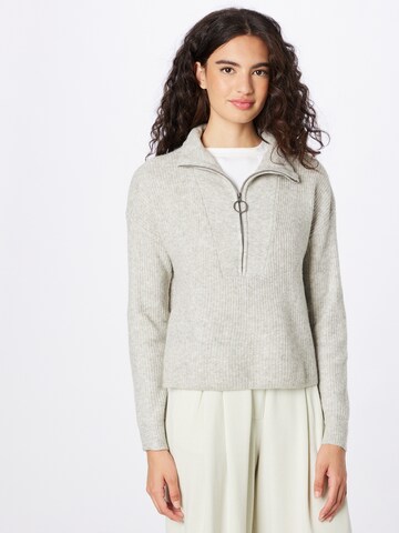 Pullover 'New Alice' di Noisy may in grigio: frontale